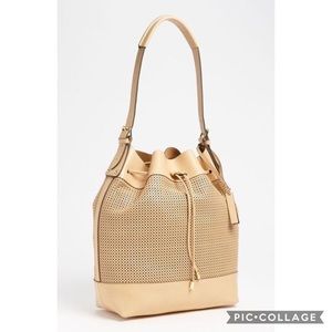 Vince Camuto Colby Drawstring Leather Bag